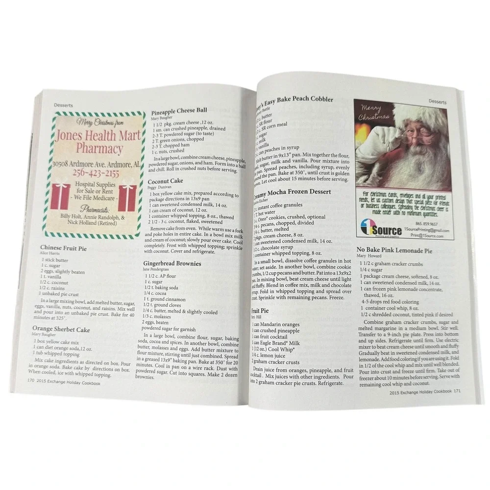 Christmas Holiday Cookbooks Southern Fayetteville‎ Tennessee Appalachian Recipes